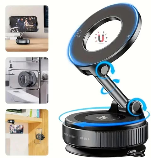 🔹 حامل مغناطيسي قابل للطي للهاتف – تصميم ذكي وثابت 💪📱